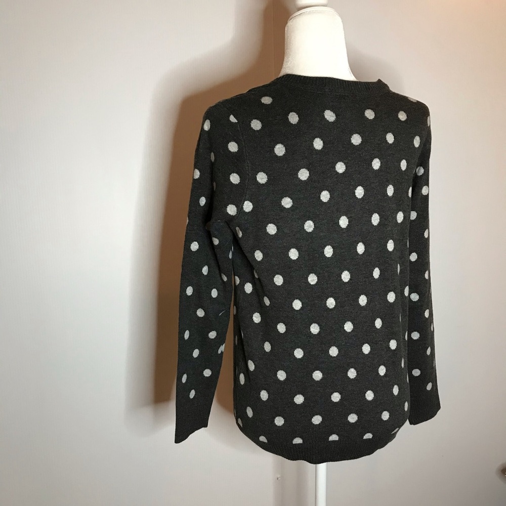 New Charter Club Polka Dots Pullover Sweater - Picture 12 of 15